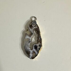 Agate Slice Pendant